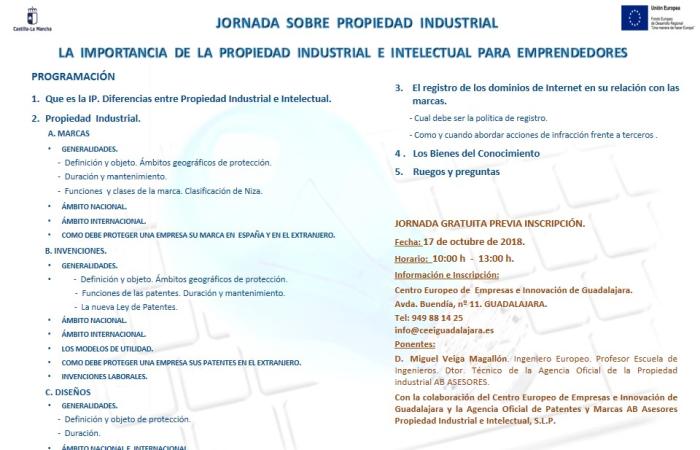 Jornada Propiedad Industrial e Intelectual para Emprendedores CEEI Guadalajara - AB Asesores�