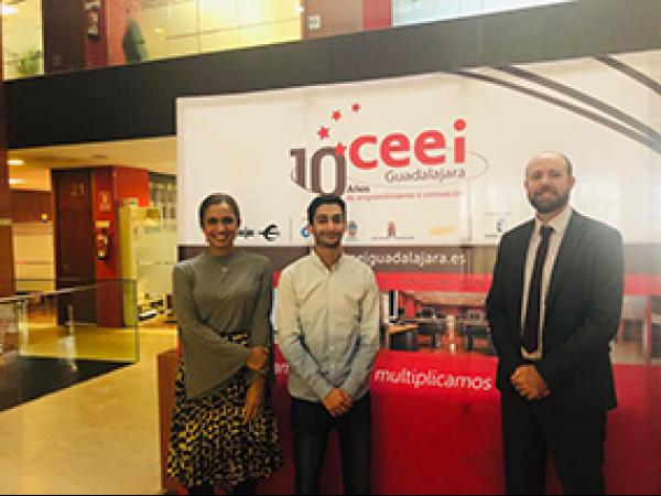 El CEEI de Guadalajara recibe una nueva visita dentro del proyecto europeo “The Next Society”