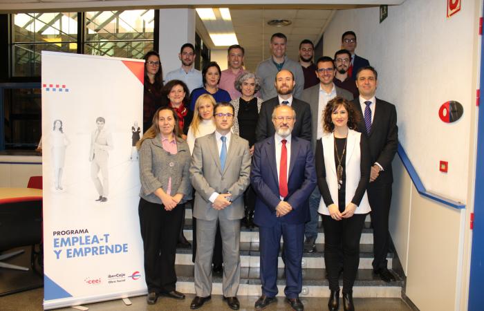 Fundaci�n Ibercaja y Fundaci�n CEEI inician el curso Desarrolla-T, dentro del programa Emplea-T  y Emprende 2019