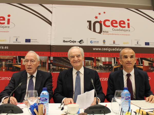 Manuel Pizarro inaugura los actos del 10� aniversario del CEEI de Guadalajara