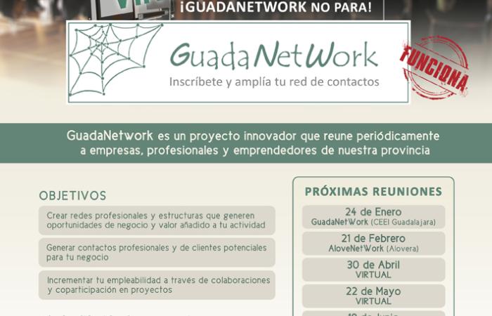 GuadaNetWork, el punto de encuentro de PYMES y aut�nomos de la provincia continua de manera virtual �
