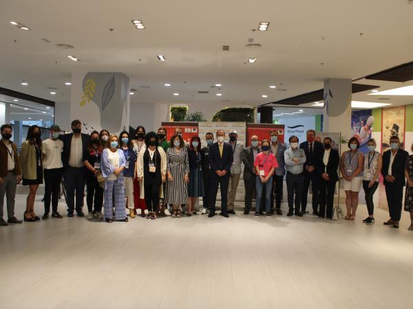 Inaugurada la 1� feria de emprendedores del centro comercial ferial plaza