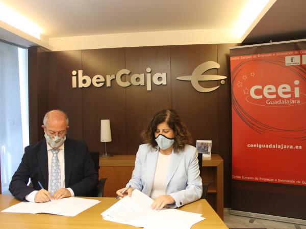 Fundaci�n CEEI Guadalajara e ibercaja apoyar�n a los emprendedores e impulsar�n la empresa del futuro a trav�s del ecosistema m�s empresa
