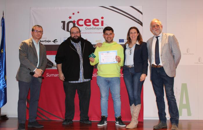 Electric Performance Guadalajara SL, del IES Aguas Vivas, gana la final del II foro j�venes emprendedores APES-CEEI Guadalajara