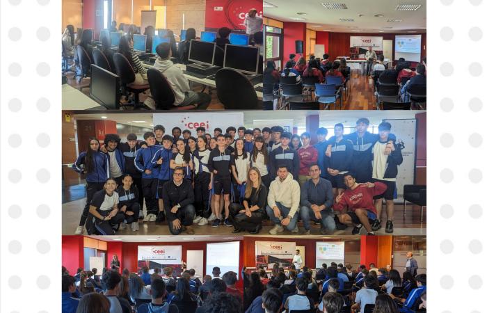 Un centenar de estudiantes de ESO visitan CEEI Guadalajara para conocer desde dentro el trabajo diario de un emprendedor