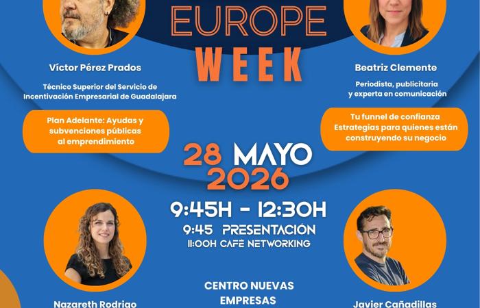 El CEEI Guadalajara conecta a los emprendedores locales con las oportunidades europeas en la Startup Europe Week el pr�ximo 28 de mayo