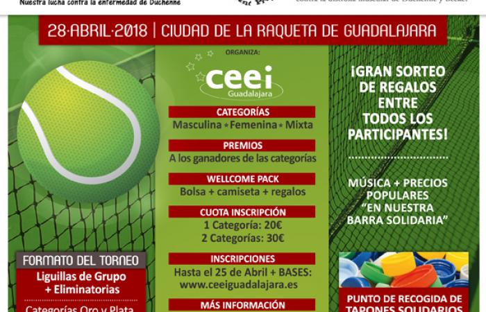 Convocatoria de prensa-Entrega de premios torneo de p�del ben�fico-Una vida para Diego�