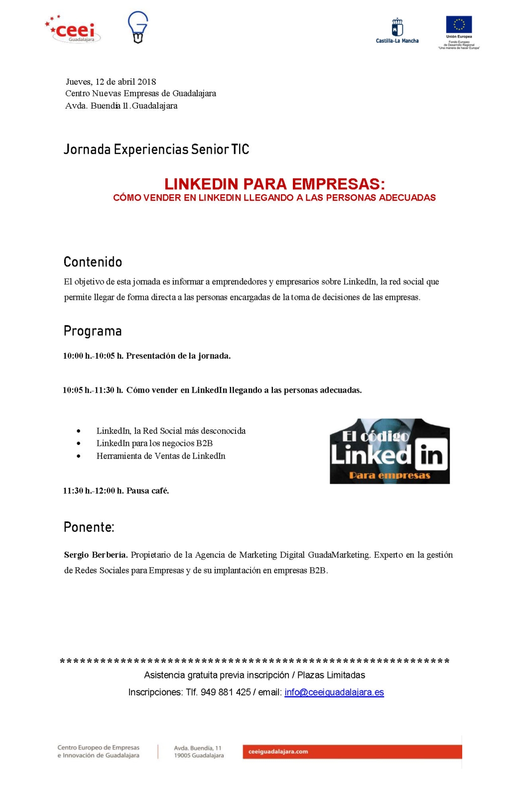 LINKEDIN PARA EMPRESAS:  C�mo vender en LinkedIn llegando a las personas adecuadas
