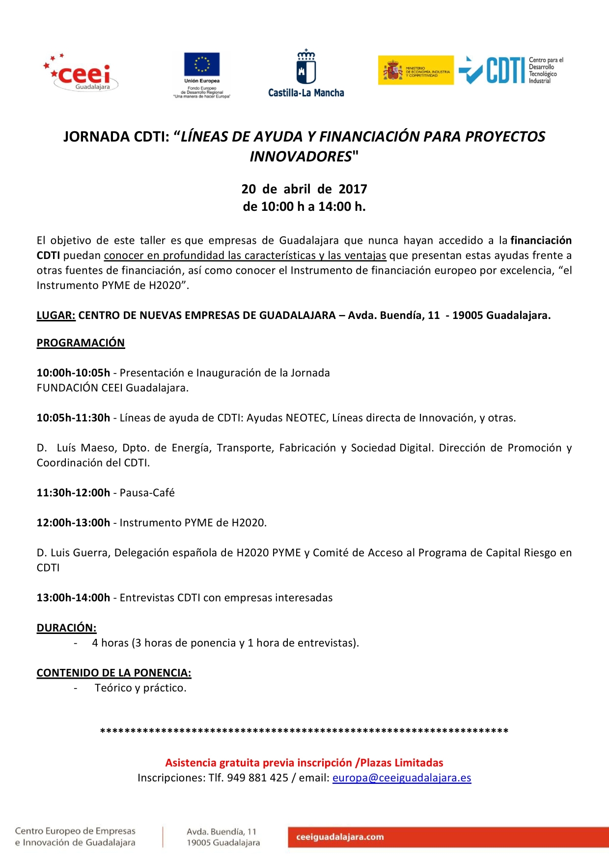 L�neas de ayuda y financiaci�n para proyectos innovadores