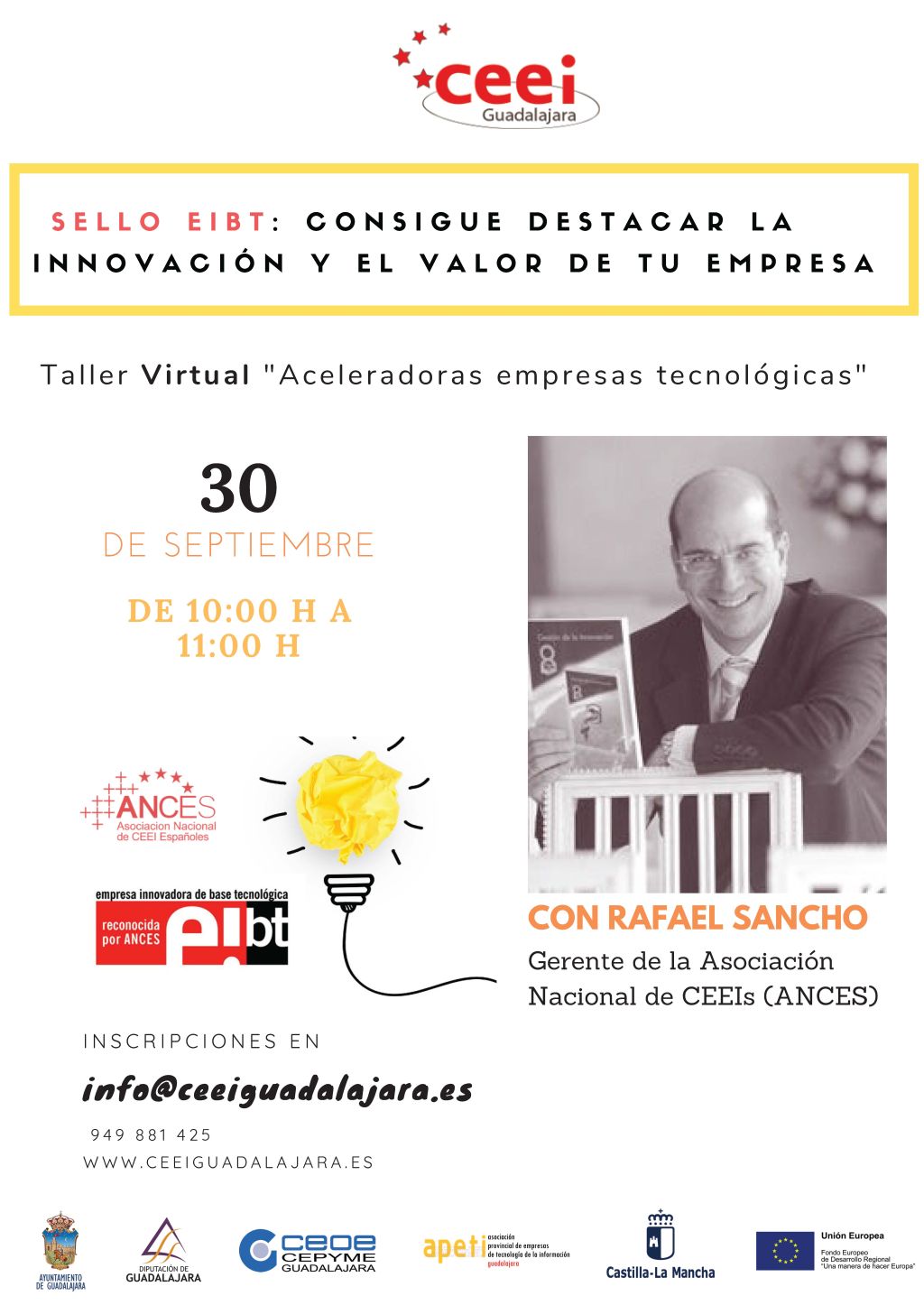 TALLER SELLO EIBT CONSIGUE DESTACAR LA INNOVACI�N Y EL VALOR DE TU EMPRESA
