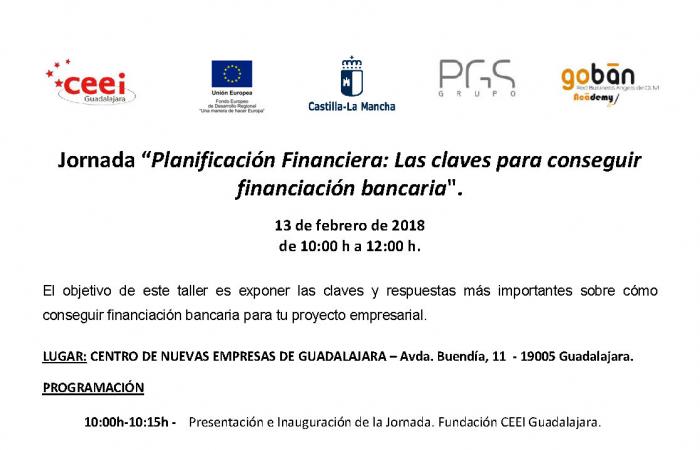 Jornada Claves para conseguir Financiaci�n Bancaria�