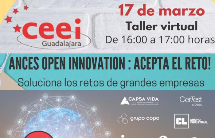 TALLER VIRTUAL ANCES OPEN INNOVATION : ACEPTA EL RETO!�