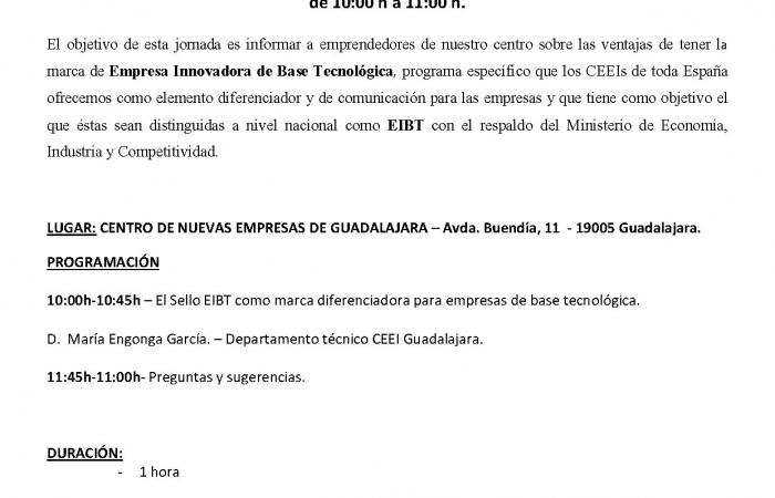 JORNADA SELLO EIBT