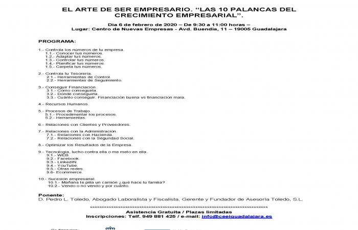 JORNADA EL ARTE DE SER EMPRESARIO - FINANCIACI�N EMPRENDIMIENTO