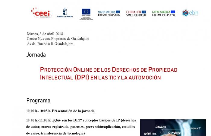 Jornada Protecci�n online de los Derechos de Propiedad Intelectual (DPI) en las TIC y la Automoci�n�
