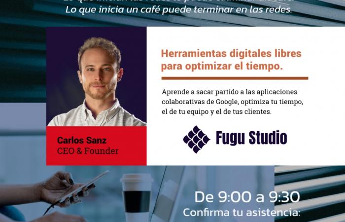 JORNADA COFFEE BIC con Carlos Sanz- Fugu Studios