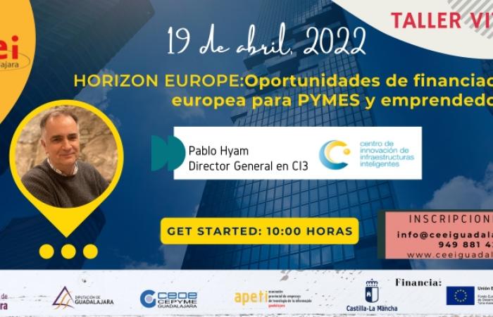 TALLER VIRTUAL HORIZON EUROPE: Oportunidades de financiaci�n europea para Pymes y emprendedores�