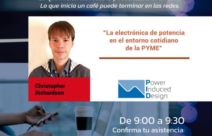 JORNADA COFFEE BIC con Christopher Brooks- POWER INDUCED DESING