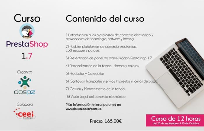 JORNADAS TIC: CURSO PRESTASHOP 1.7�