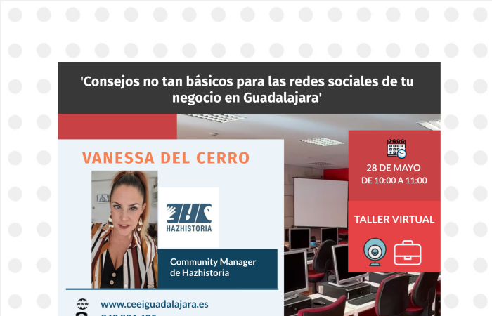 TALLER VIRTUAL DE LA MANO DE VANESSA DEL CERRO�