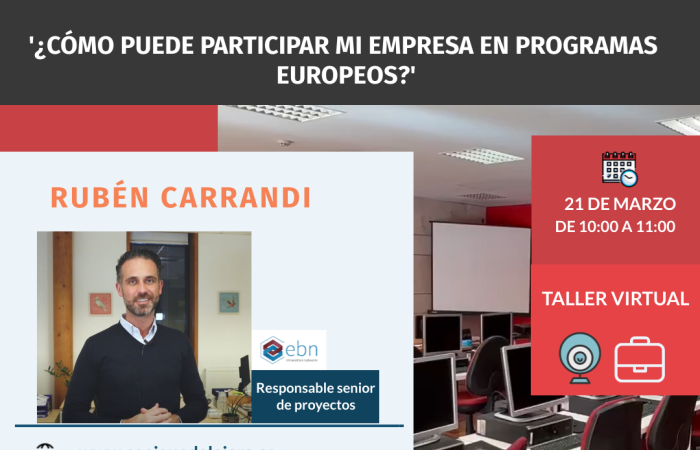 TALLER VIRTUAL 21 MARZO DE LA MANO DE RUB�N CARRANDI�