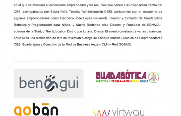 El CEEI de Guadalajara acercar� el mundo de las startups a los futuros emprendedores en una jornada virtual�